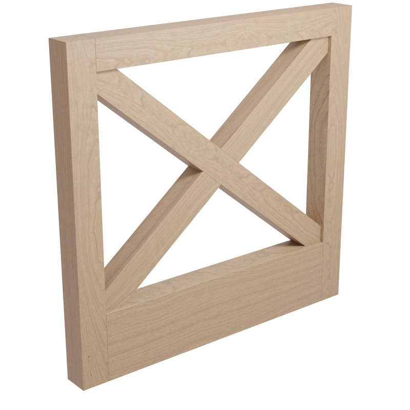 Trimmable Island End Panel - Species:Cherry - Size:3" x 36" x 34-1/2"